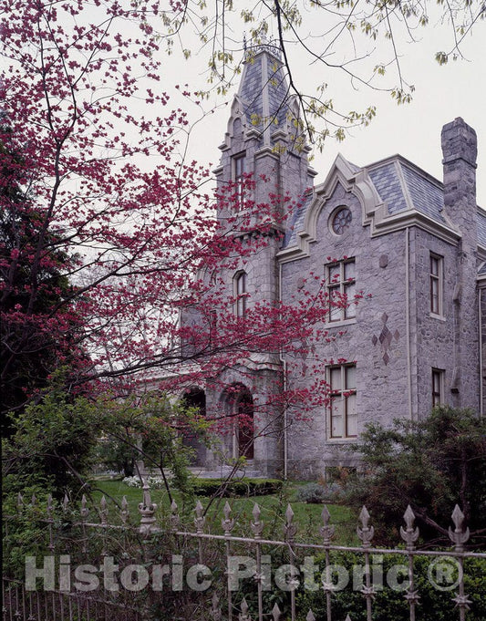 Philadelphia, PA Photo - The 1859 Ebenezer Maxwell Mansion in The Germantown Neighborhood, Philadelphia, Pennsylvania