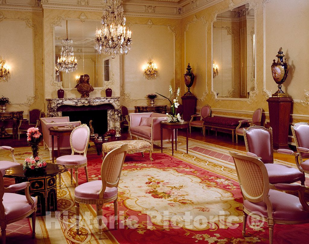 Photo - Sitting Room in The Turkish Embassy, Washington, D.C.- Fine Art Photo Reporduction