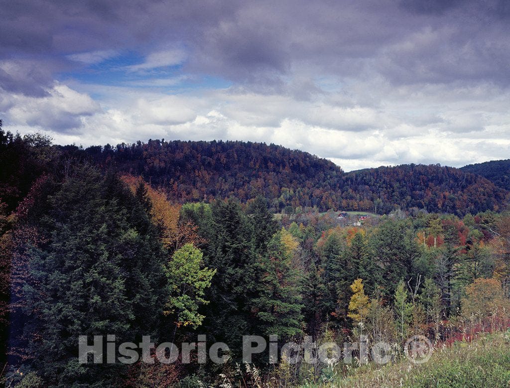 New England Photo - Late Fall Day in New England