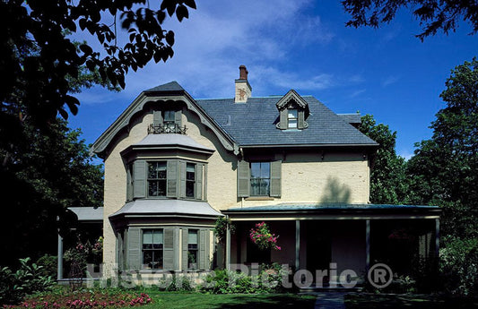 Photo - Elegant Victorian-style home- Fine Art Photo Reporduction