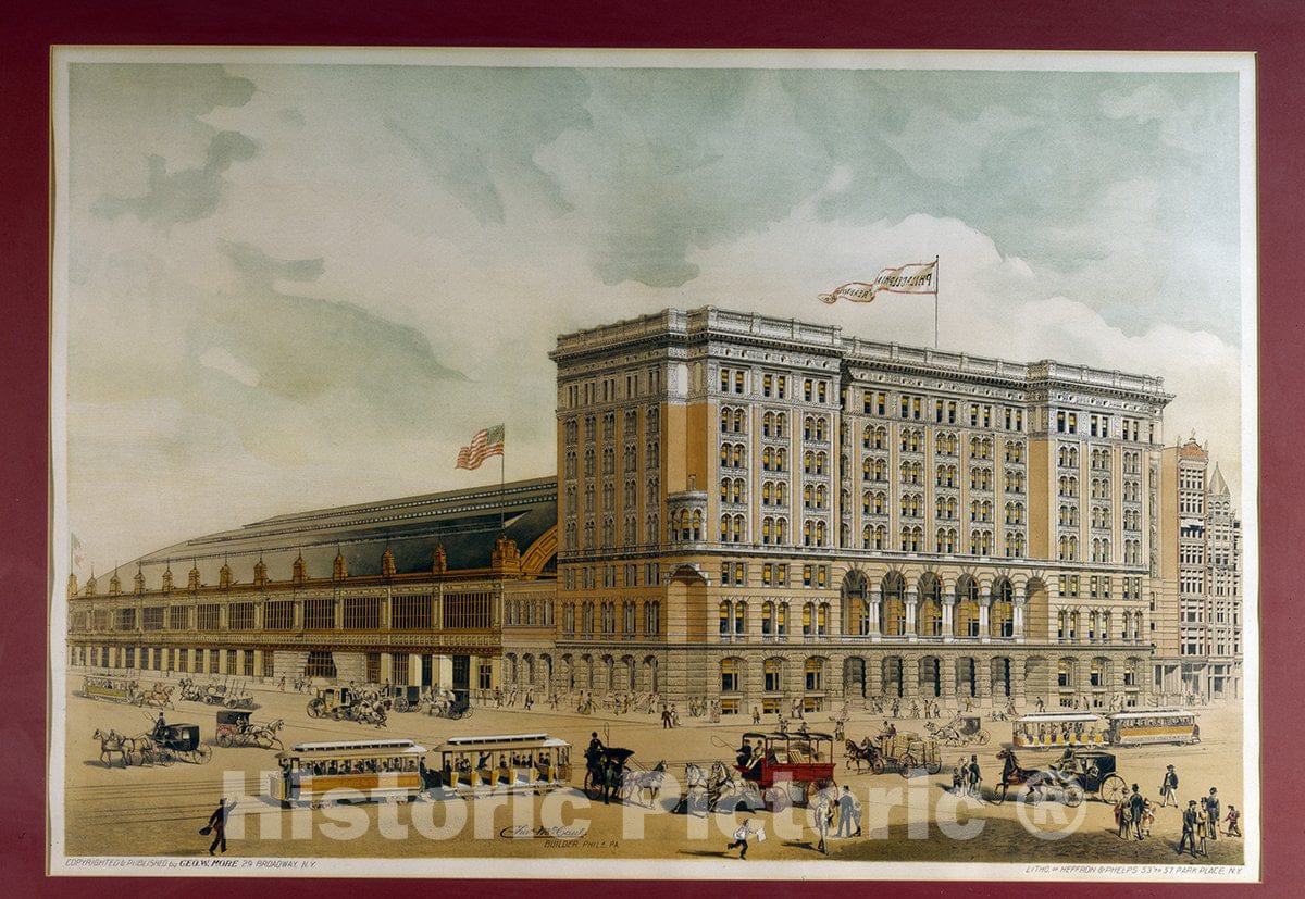 Philadelphia, PA Photo - Reading Terminal Builder Charles McCaul