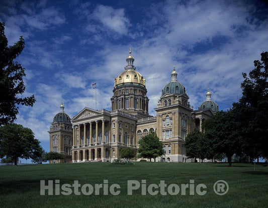 Des Moines, IA Photo - Capitol Building, Des Moines, Iowa