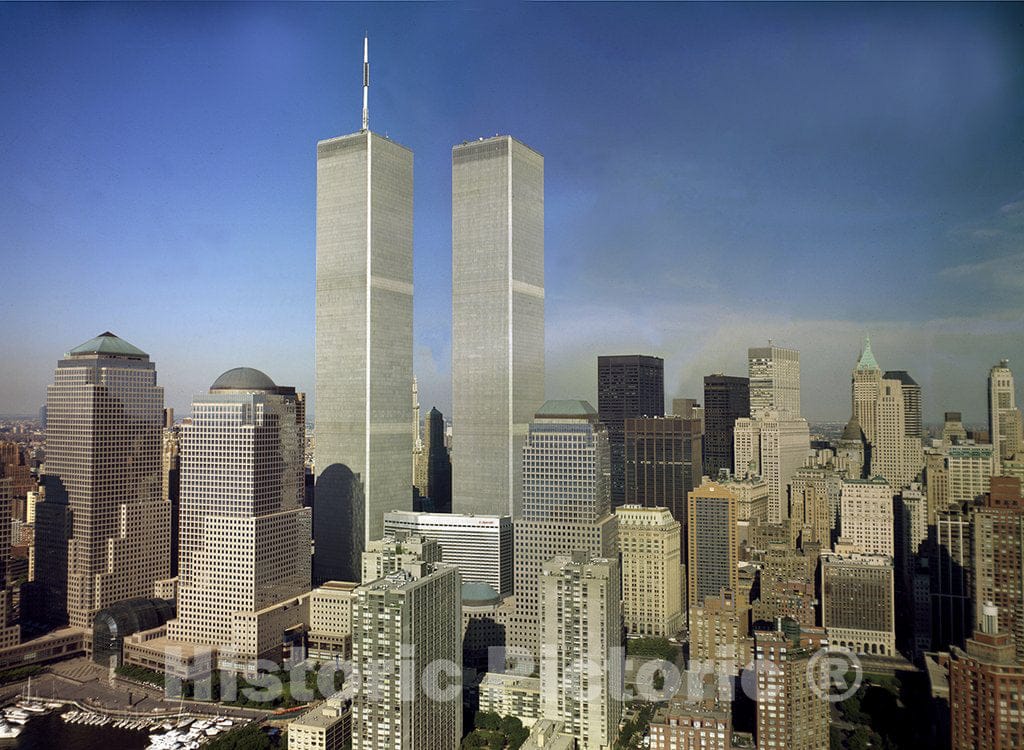 New York, NY Photo - Lower Manhattan Skyline, Including The World Trade Center, New York, NY