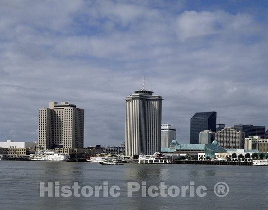 New Orleans, LA Photo - Waterfront, New Orleans, Louisiana