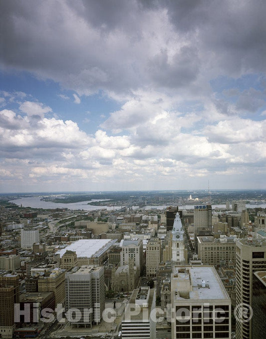Philadelphia, PA Photo - Aerial View of Philadelphia, Pennsylvania