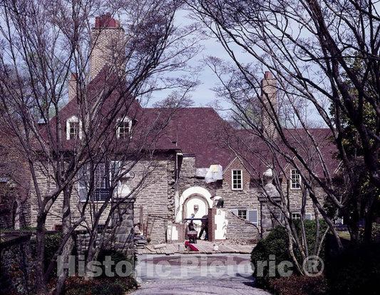 Philadelphia, PA Photo - Ropsley Estate in The Chestnut Hill Section of Philadelphia, Pennsylvania