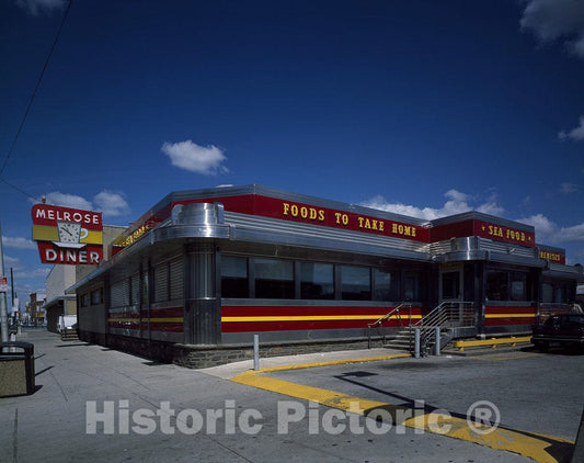 Philadelphia, PA Photo - Melrose Diner, Philadelphia, Pennsylvania