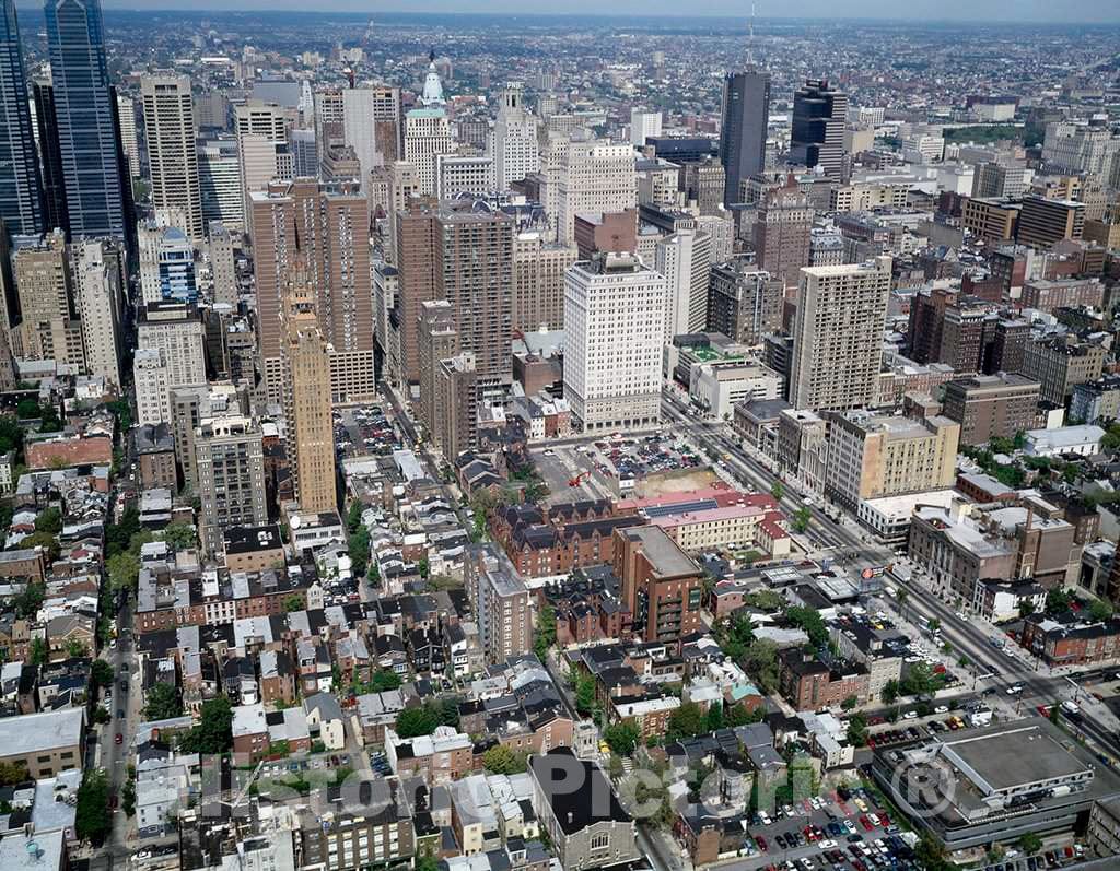 Photo - Aerial View of Philadelphia, Pennsylvania- Fine Art Photo Reporduction