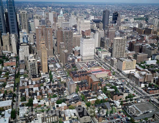Photo - Aerial View of Philadelphia, Pennsylvania- Fine Art Photo Reporduction