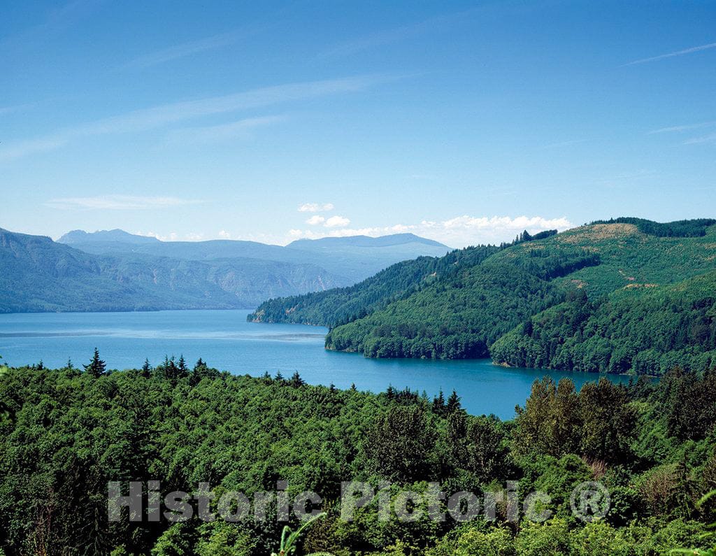 Photo - Riffe Lake, south of Tacoma in the Toutle Mountain Range, Tacoma, Washington- Fine Art Photo Reporduction