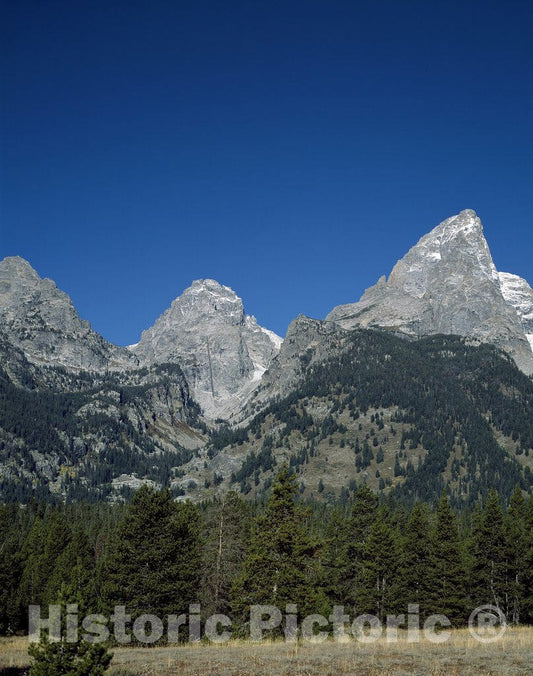 Jackson, WY Photo - Craggy Peaks of Grand Teton National Park, Jackson, Wyoming