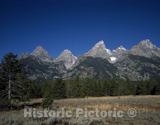 Jackson, WY Photo - Craggy Peaks of Grand Teton National Park, Jackson, Wyoming