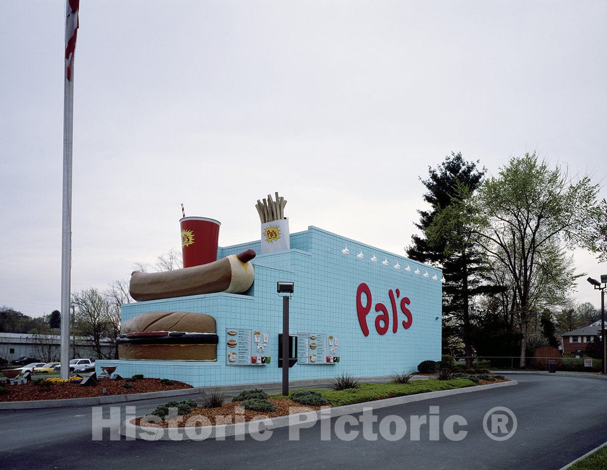 Bristol, VA -Photo - Pal's drive-in restaurant in Bristol