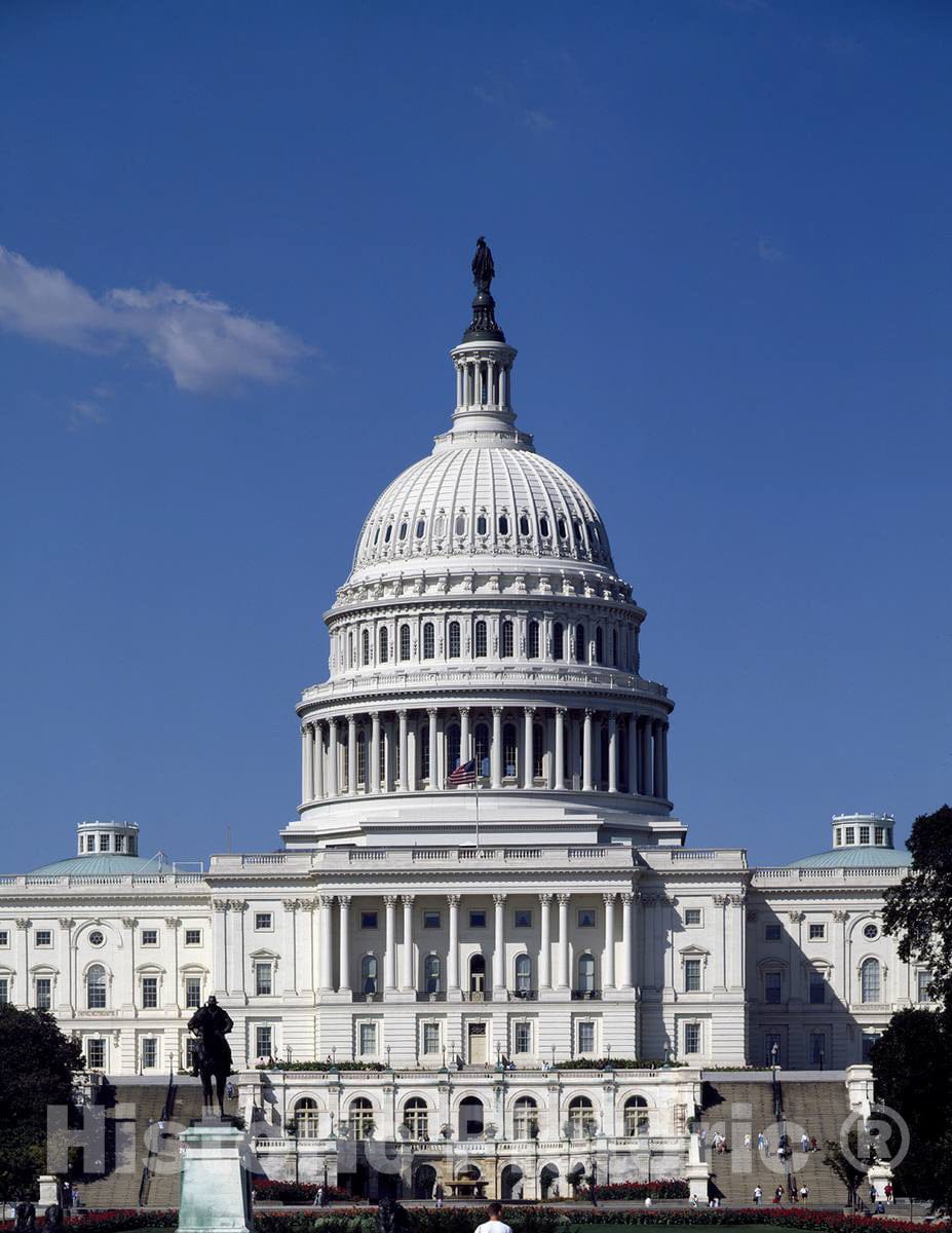 Photo - Dome, U.S. Capitol, Washington, D.C.- Fine Art Photo Reporduction