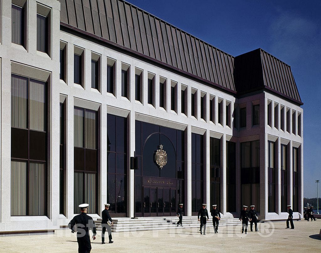 Annapolis, MD Photo - Michelson Hall, a Building at The United States Naval Academy, Annapolis, Maryland
