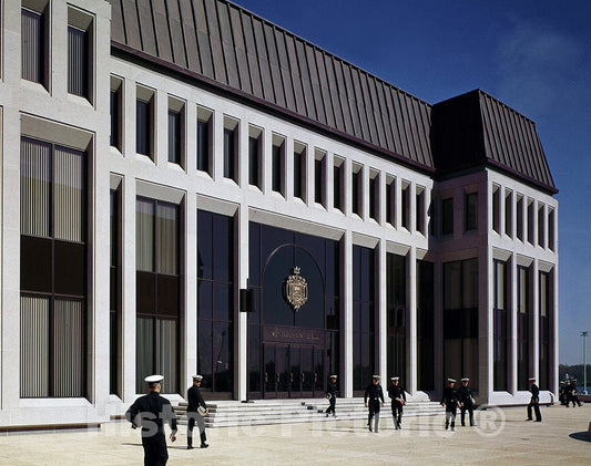 Annapolis, MD Photo - Michelson Hall, a Building at The United States Naval Academy, Annapolis, Maryland