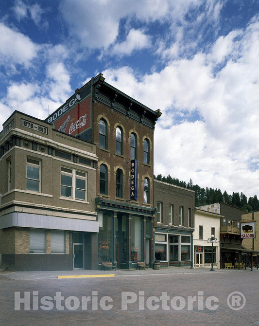 Deadwood, SD Photo - Street Scene in Deadwood, South Dakota, a Town That Underwent extensive Rehabilitation Using Money Raised from Casino Proceeds