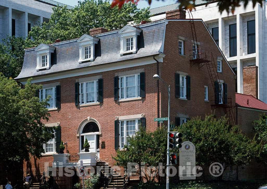 Photo - Sewall-Belmont House, a women's-history museum on Capitol Hill, Washington, D.C.- Fine Art Photo Reporduction