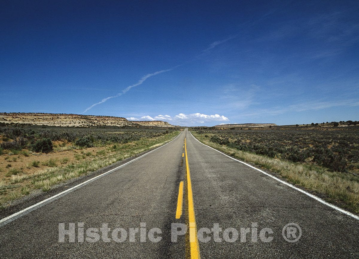 United States Photo - Country Road in Rural America