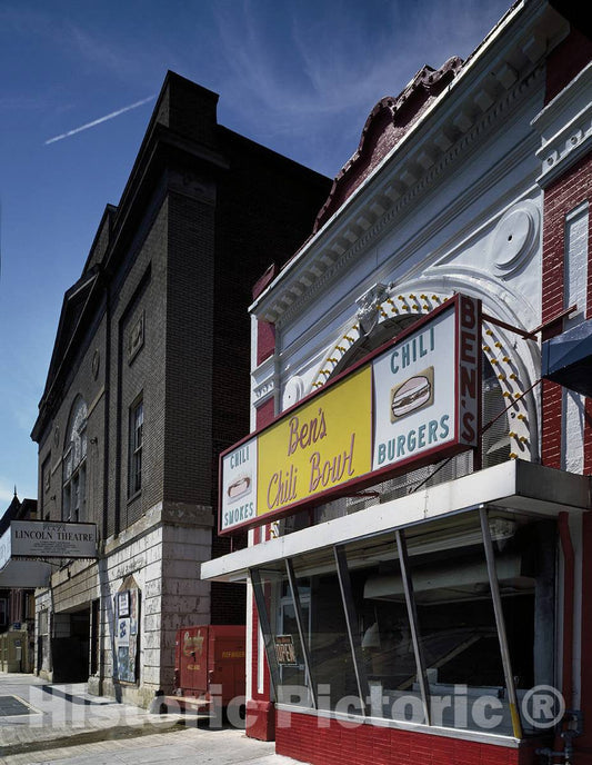 Photo - Ben's Chili Bowl, a favorite of Washingtonians, and occasional presidents, Washington, D.C.- Fine Art Photo Reporduction