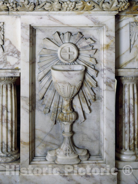Baltimore, MD Photo - Architectural Detail at The Baltimore Basilica, Baltimore, Maryland