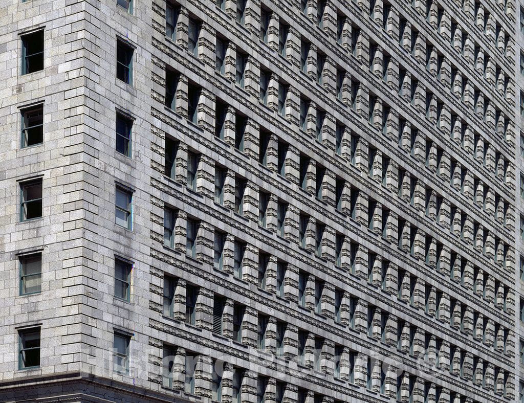 Chicago, IL Photo - Architectural details of Daniel Burnham's 1910 Peoples Gas Building, then a state-of-the-art office tower in Chicago, Illinois
