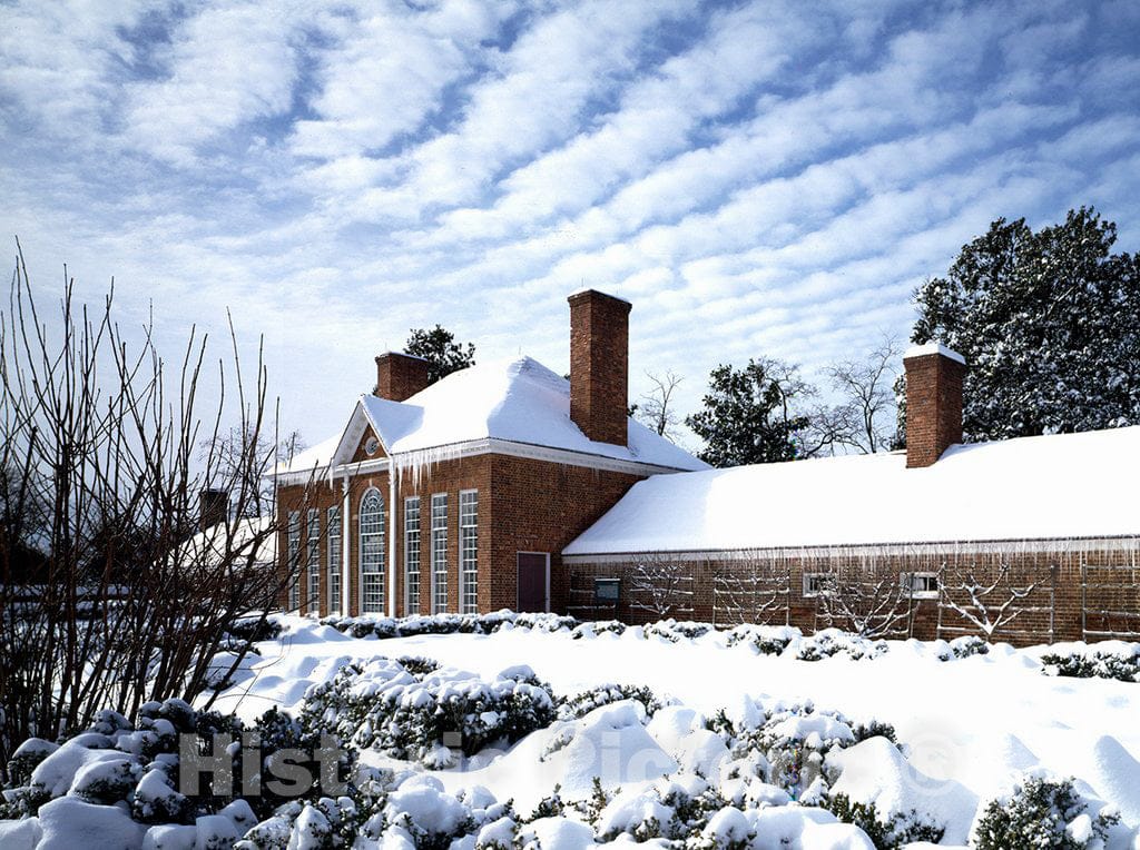 Photo - Garden House, Mount Vernon, Virginia- Fine Art Photo Reporduction