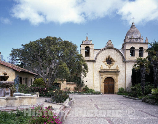 Carmel, CA Photo - Carmel Mission Basilica, Carmel, California