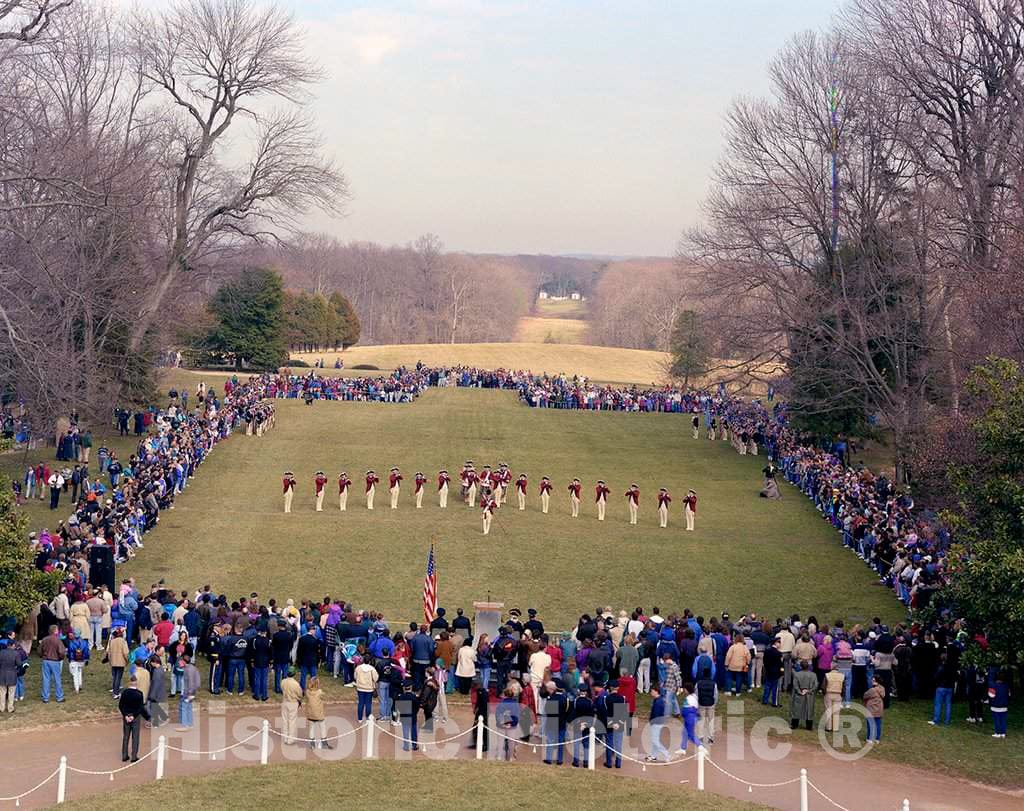 Photo - Fife and Drum Corps Performance at George Washington's Estate, Mount Vernon, Virginia- Fine Art Photo Reporduction