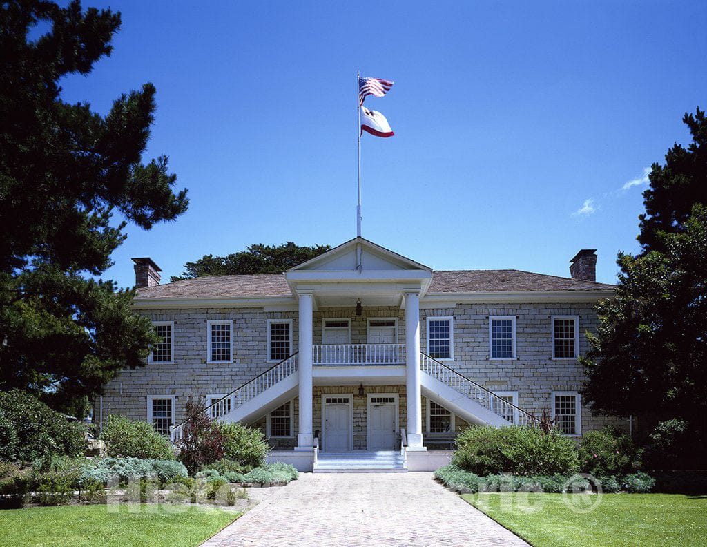 Monterey, CA Photograph - Colton Hall, built in the 1840s by Walter Colton, a former chaplain who became Monterey, California's first mayor when the Americans took over the area from Mexico