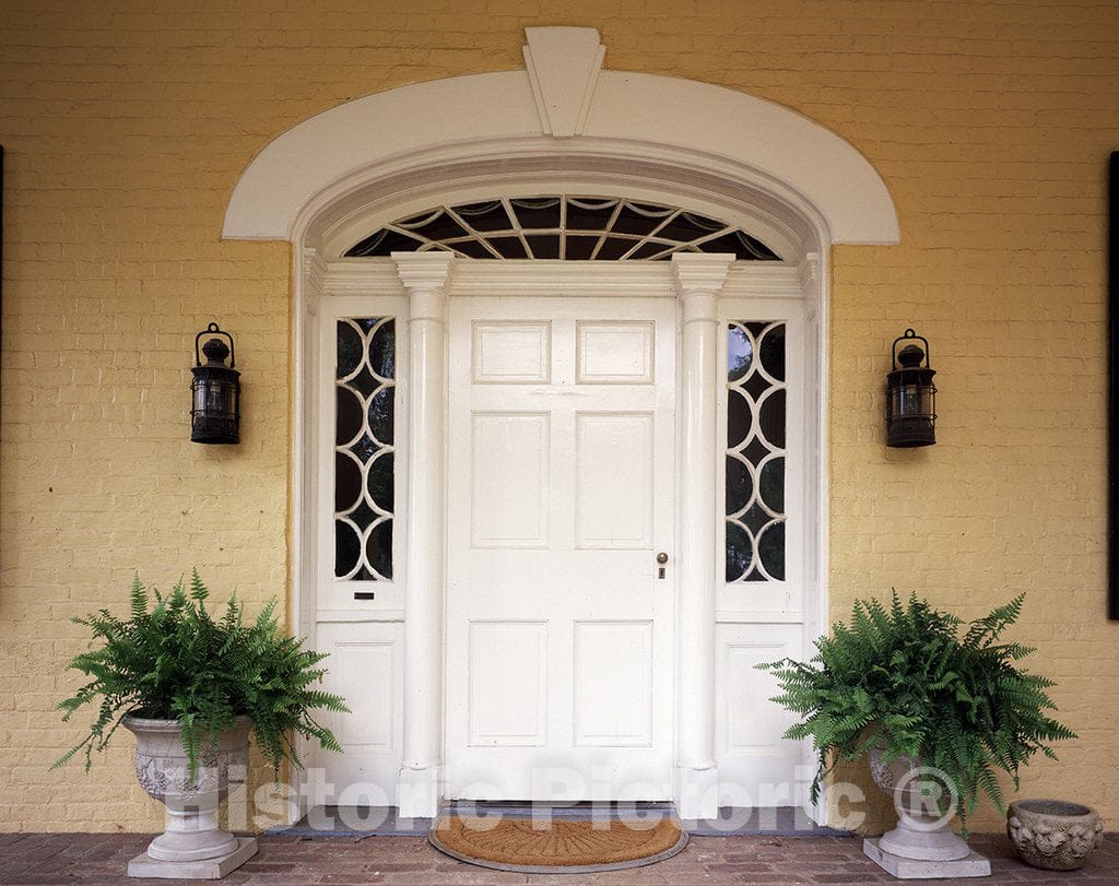 Photo - Dodona Manor, Weekend Retreat of George C. Marshall and his Wife in Leesburg, Virginia- Fine Art Photo Reporduction
