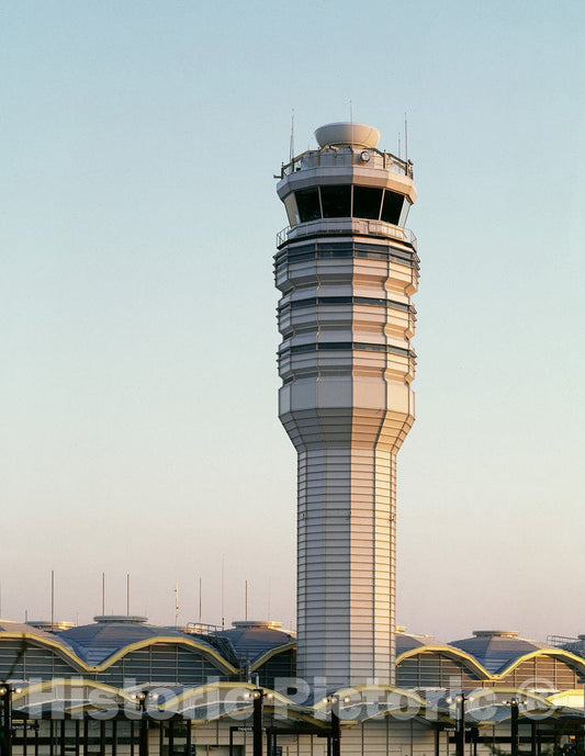 Arlington, VA Photo - Control Tower at Ronald Reagan Washington National Airport-