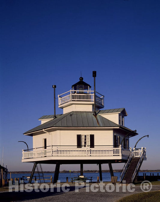 Saint Michaels, MD Photo - Hooper Strait Light, St. Michaels, Maryland