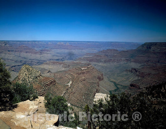 Photo - View of The Grand Canyon from The South Rim, Grand Canyon Village, Arizona- Fine Art Photo Reporduction
