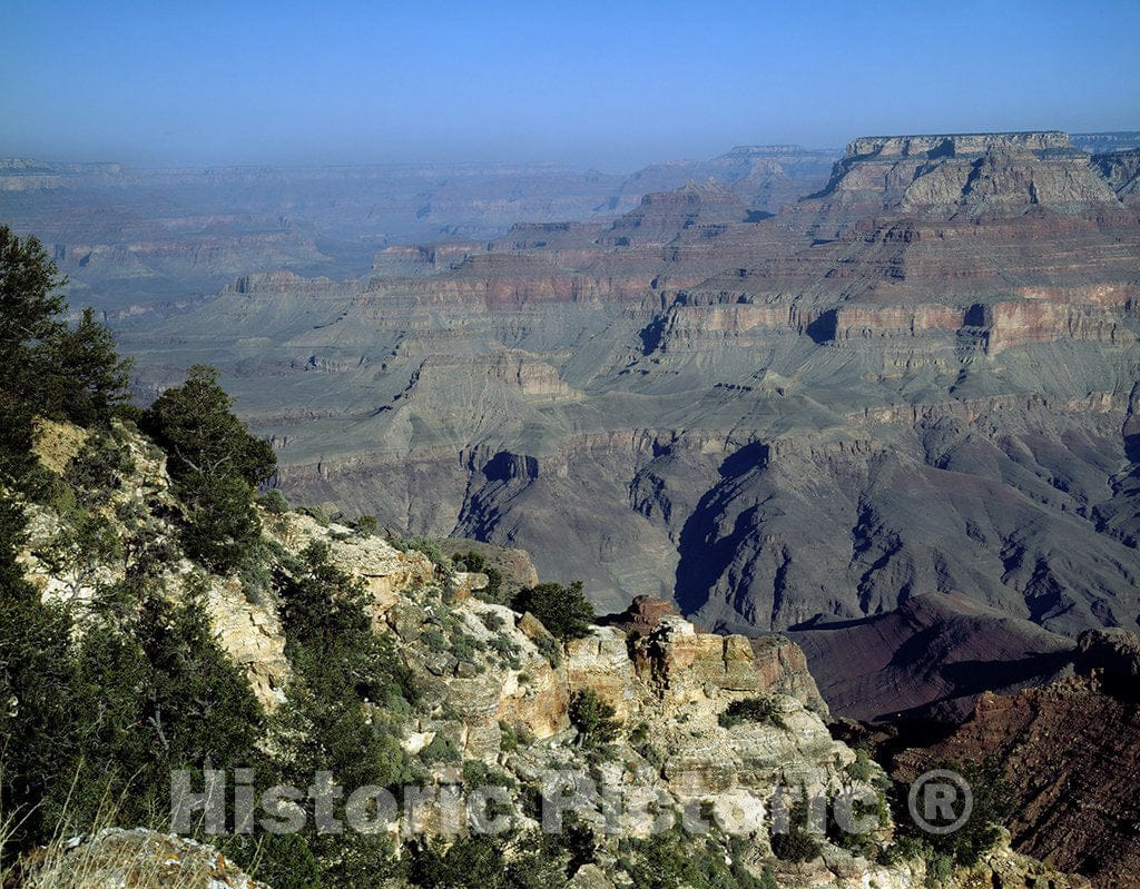 Grand Canyon Village, AZ Photo - View of The Grand Canyon from The South Rim, Grand Canyon Village, Arizona