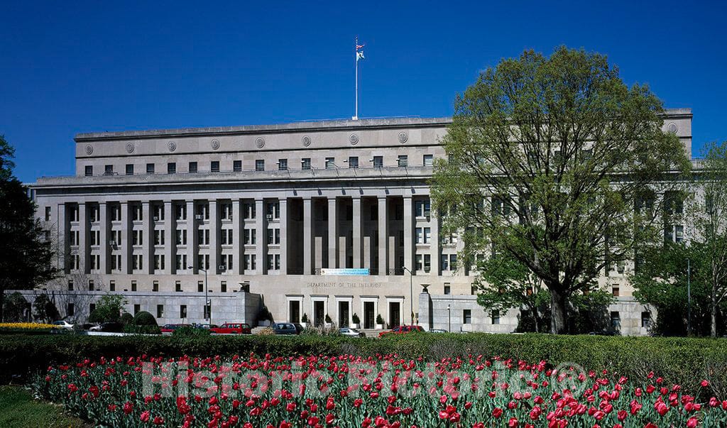 Photo - Department of Interior Headquarters Building, Washington, D.C.- Fine Art Photo Reporduction
