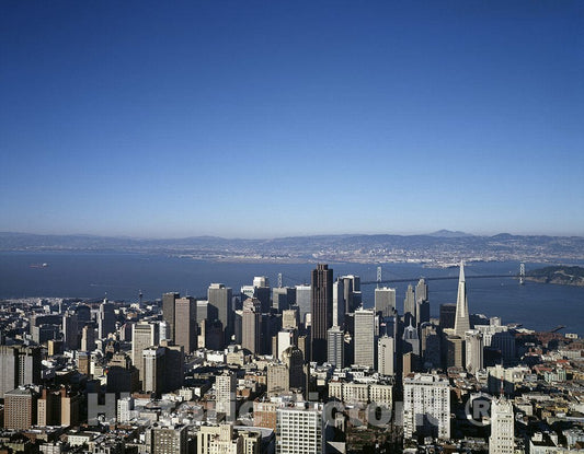 San Francisco, CA Photo - Aerial view of San Francisco, California