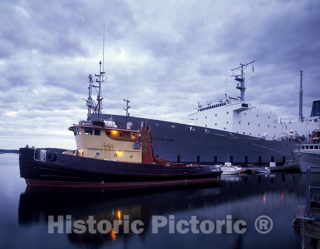 Castine, ME Photo - State of Maine Ship, a Teaching Vessel for The Maine Maritime Academy, Castine, Maine