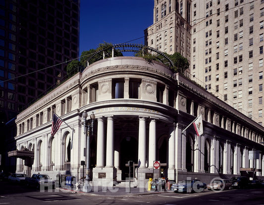 San Francisco, CA Photo - Wells Fargo Branch at Market and Grant Streets, Built as The Union Trust Bank in 1910 in San Francisco, California