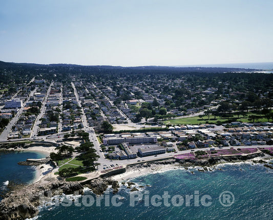 California Photo - Aerial View of a Community on The California Coast