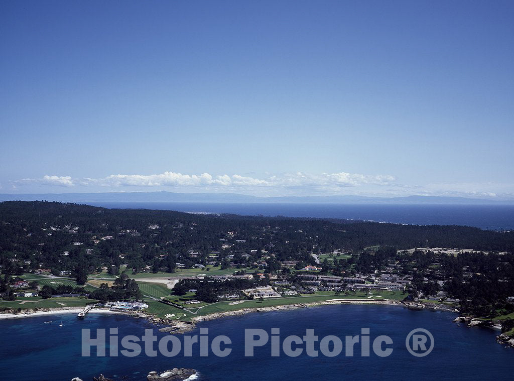 California Photo - Aerial View of The Central California Coast