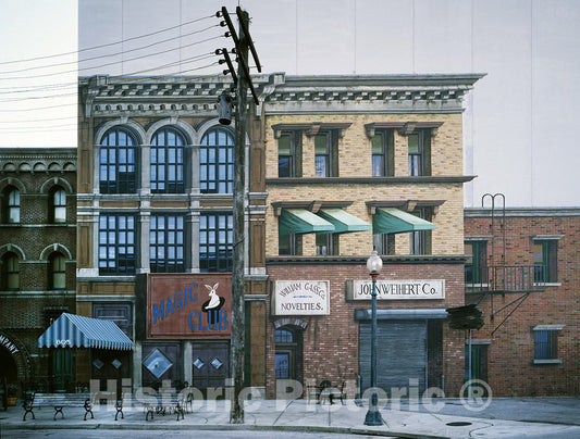 United States Photo - Old-Timey Business Block