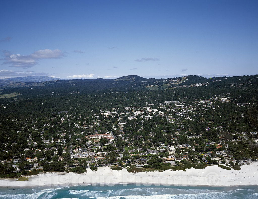 California Photo - Aerial view of the California coastline, north of Los Angeles, California