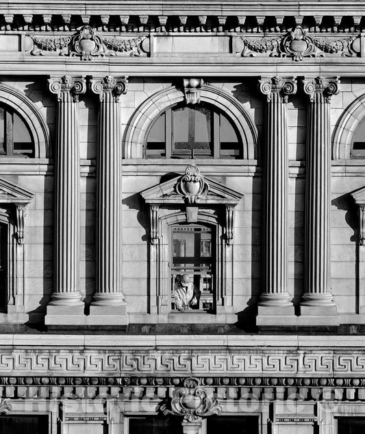 Architectural Detail Photo - Architectural Details of an Ornate Office Building-