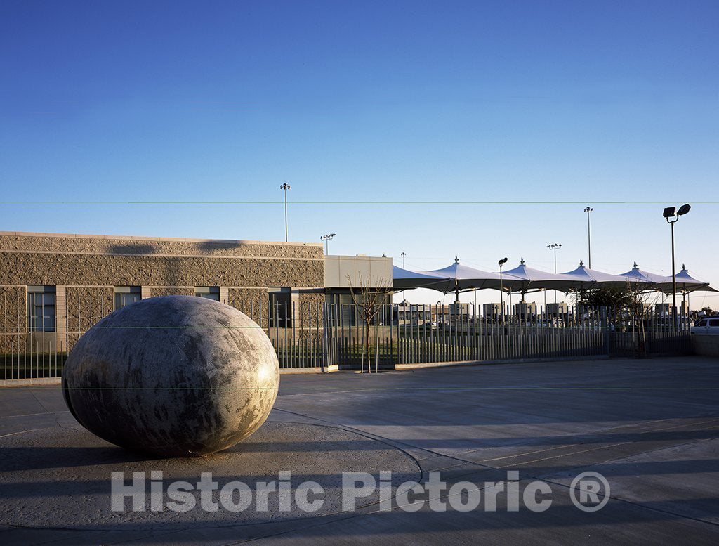 California Photo - A California Border Station