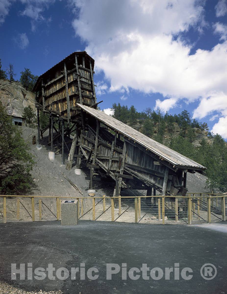 Photo - Aladdin Mining Tipple, Aladdin, Wyoming- Fine Art Photo Reporduction
