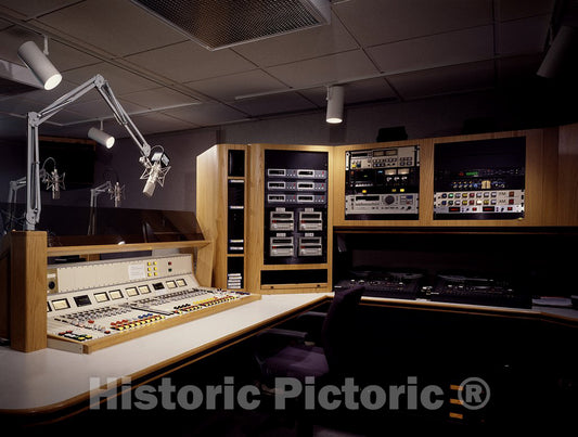 Photo - Radio Station Studio- Fine Art Photo Reporduction