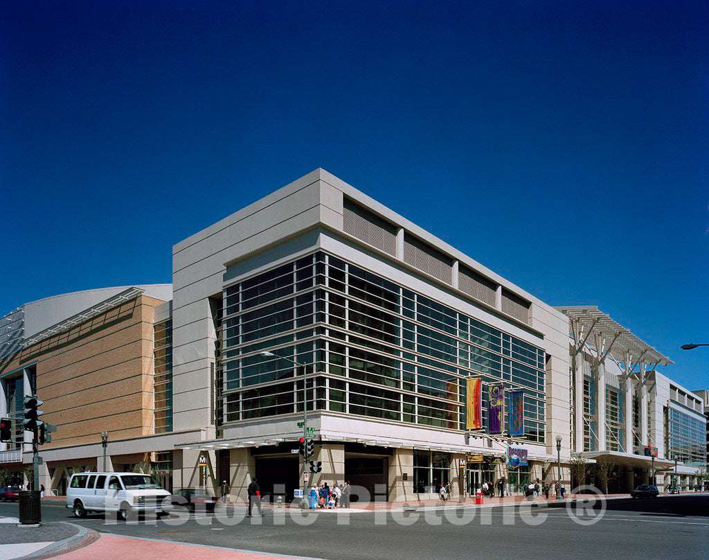 Photo - MCI Center (Later Verizon Center) Sports Arena in Downtown Washington, D.C.- Fine Art Photo Reporduction