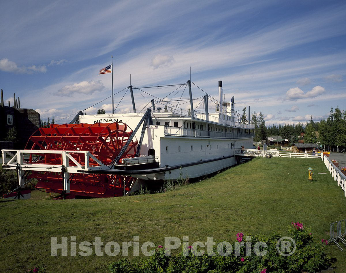 Fairbanks, AK Photo - Riverboat Nenana, which Once Plied The Interior Rivers of Alaska-
