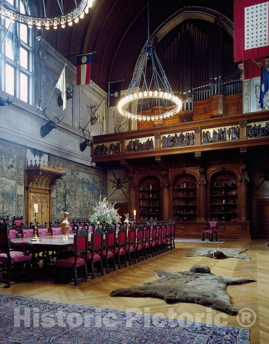 Photo - Banquet Hall of The Biltmore Estate, George W. Vanderbilt's Mansion That Became The nation's Largest Home, Asheville, North Carolina- Fine Art Photo Reporduction